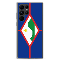 Thumbnail for Sint Eustatius Flag Clear Case for Samsung®