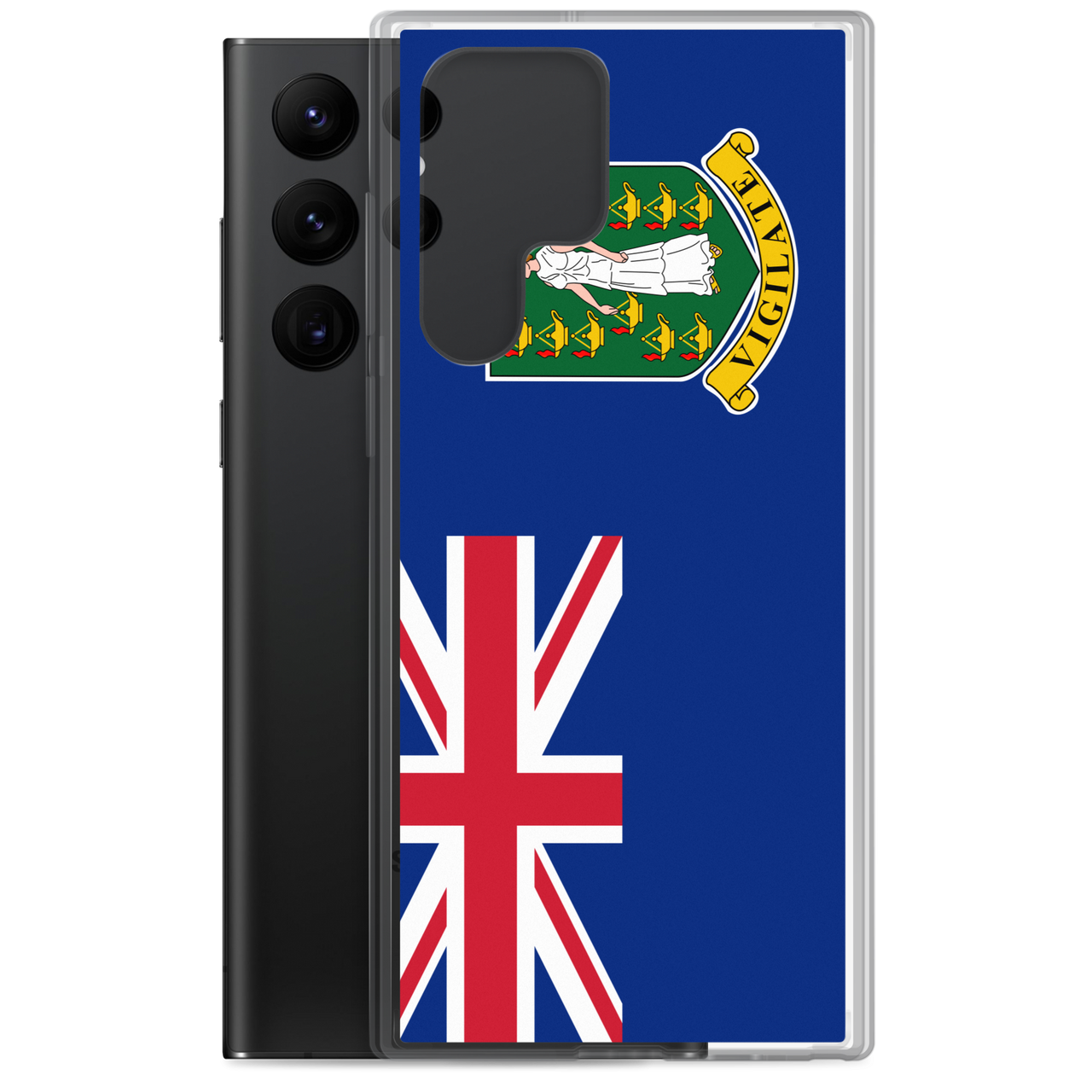 British Virgin Islands Flag Clear Case for Samsung®