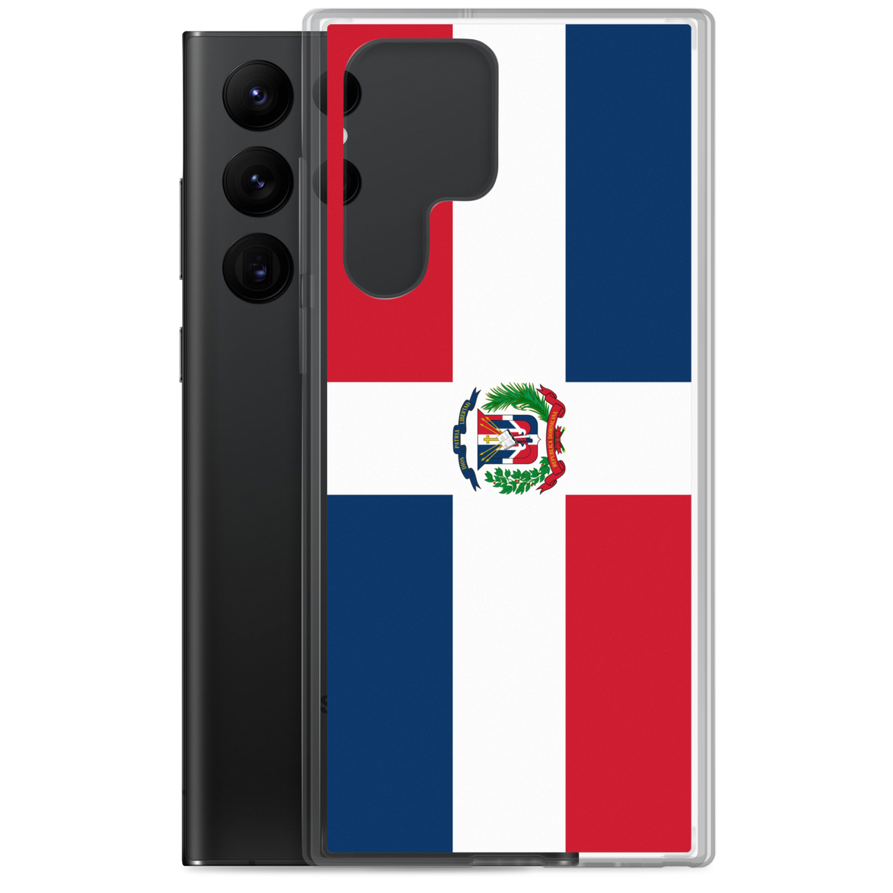 Dominican Republic Flag Clear Case for Samsung®