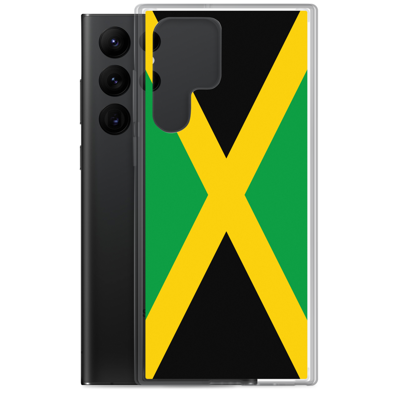 Jamaican Flag Clear Case for Samsung®