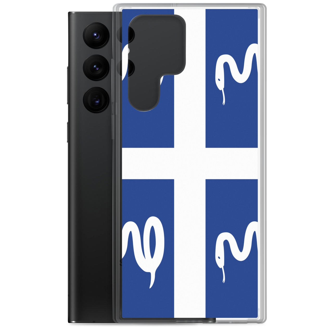 Martinique Flag Clear Case for Samsung®