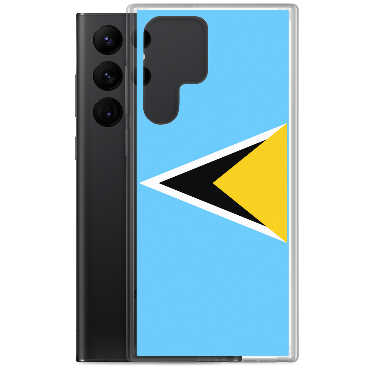 St. Lucia Flag Clear Case for Samsung®