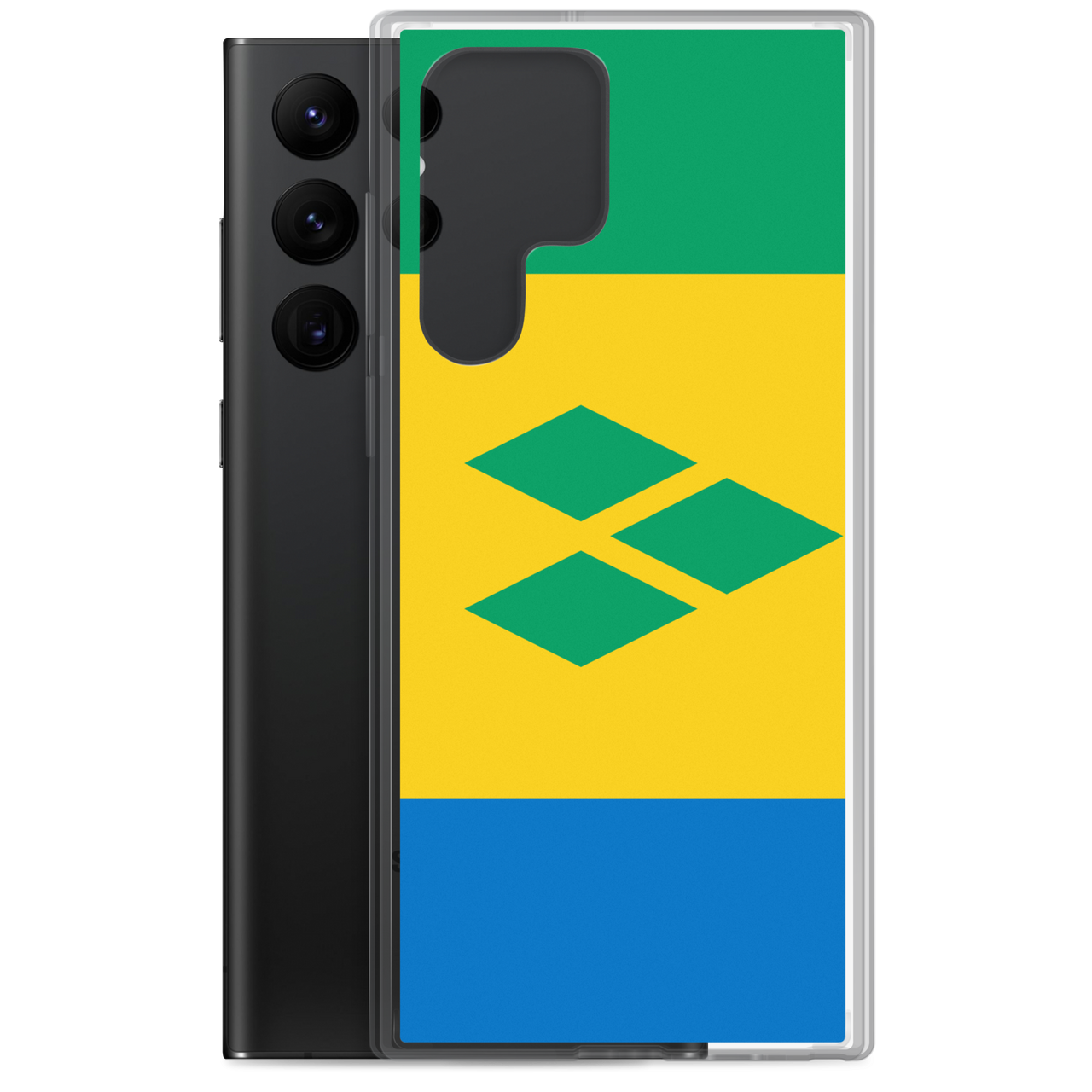 St. Vincent and the Grenadines Flag Clear Case for Samsung®