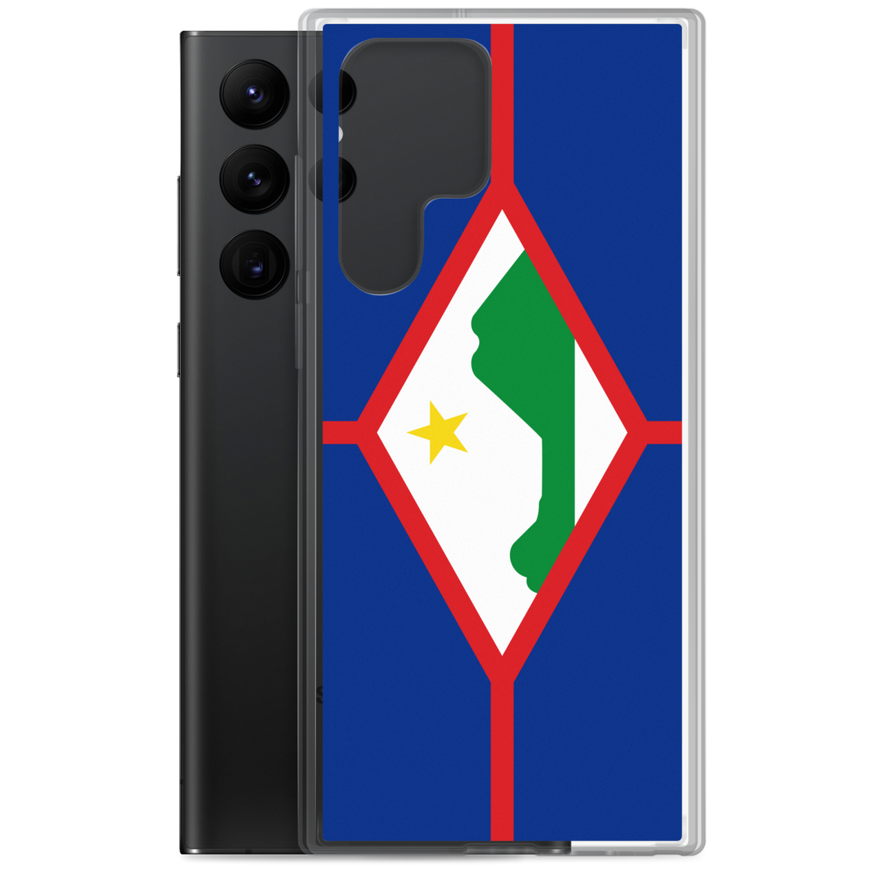 Sint Eustatius Flag Clear Case for Samsung®