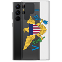 Thumbnail for United States Virgin Islands Flag Clear Case for Samsung®