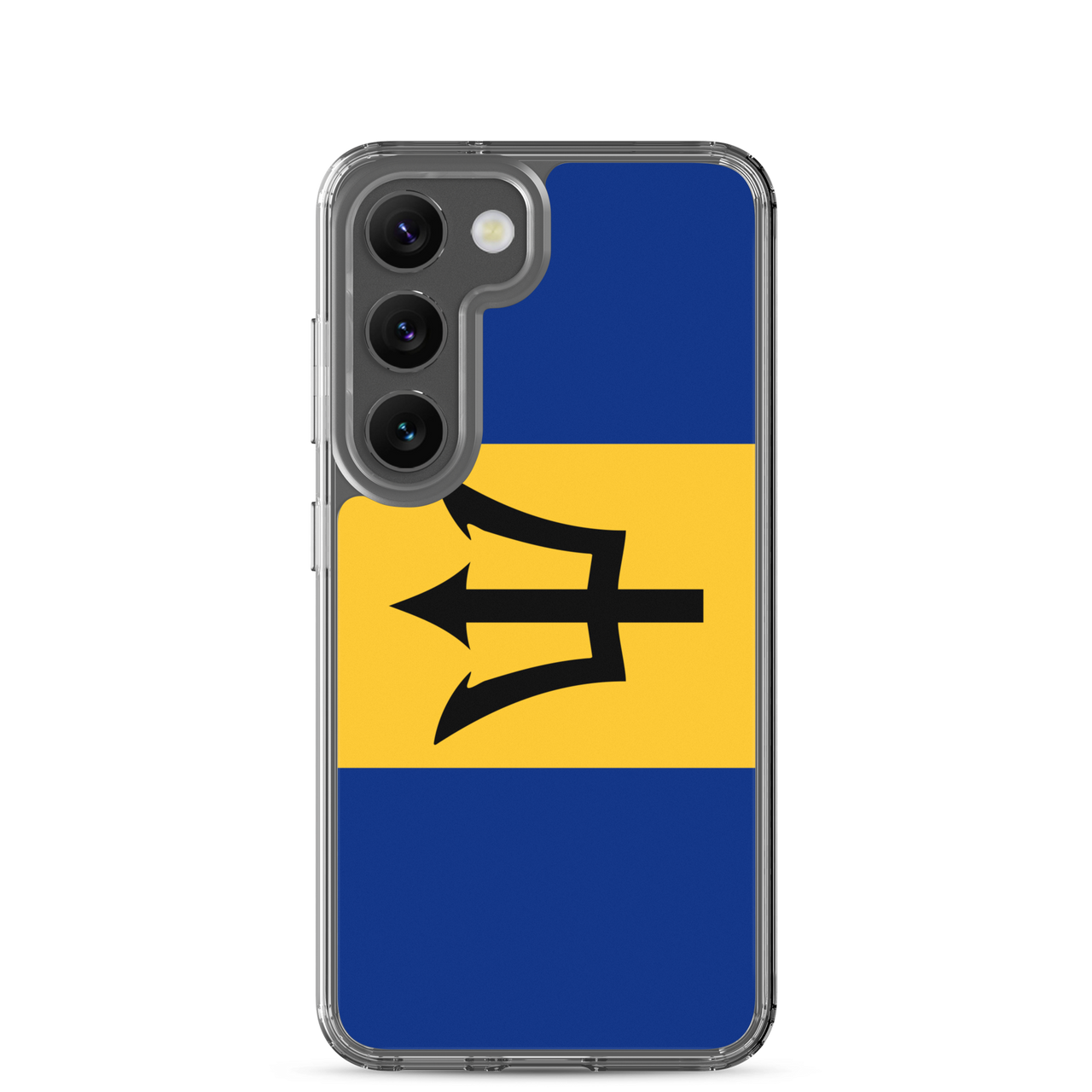 Barbados Flag Clear Case for Samsung®