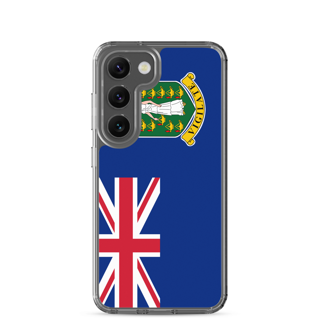 British Virgin Islands Flag Clear Case for Samsung®