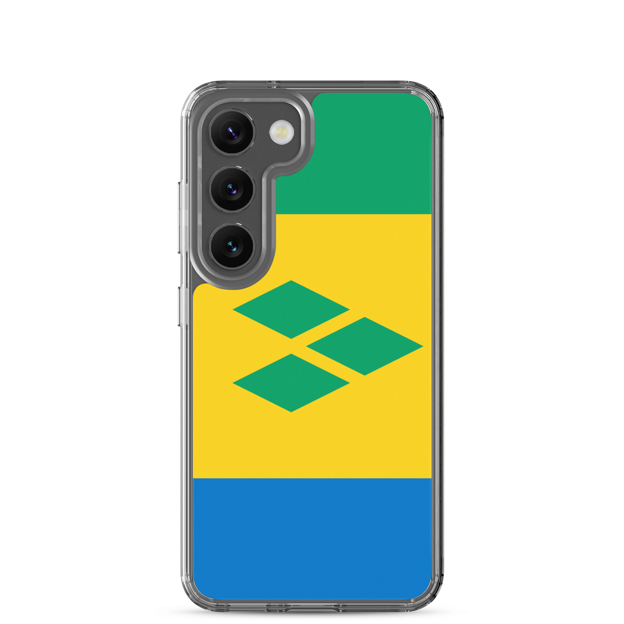 St. Vincent and the Grenadines Flag Clear Case for Samsung®