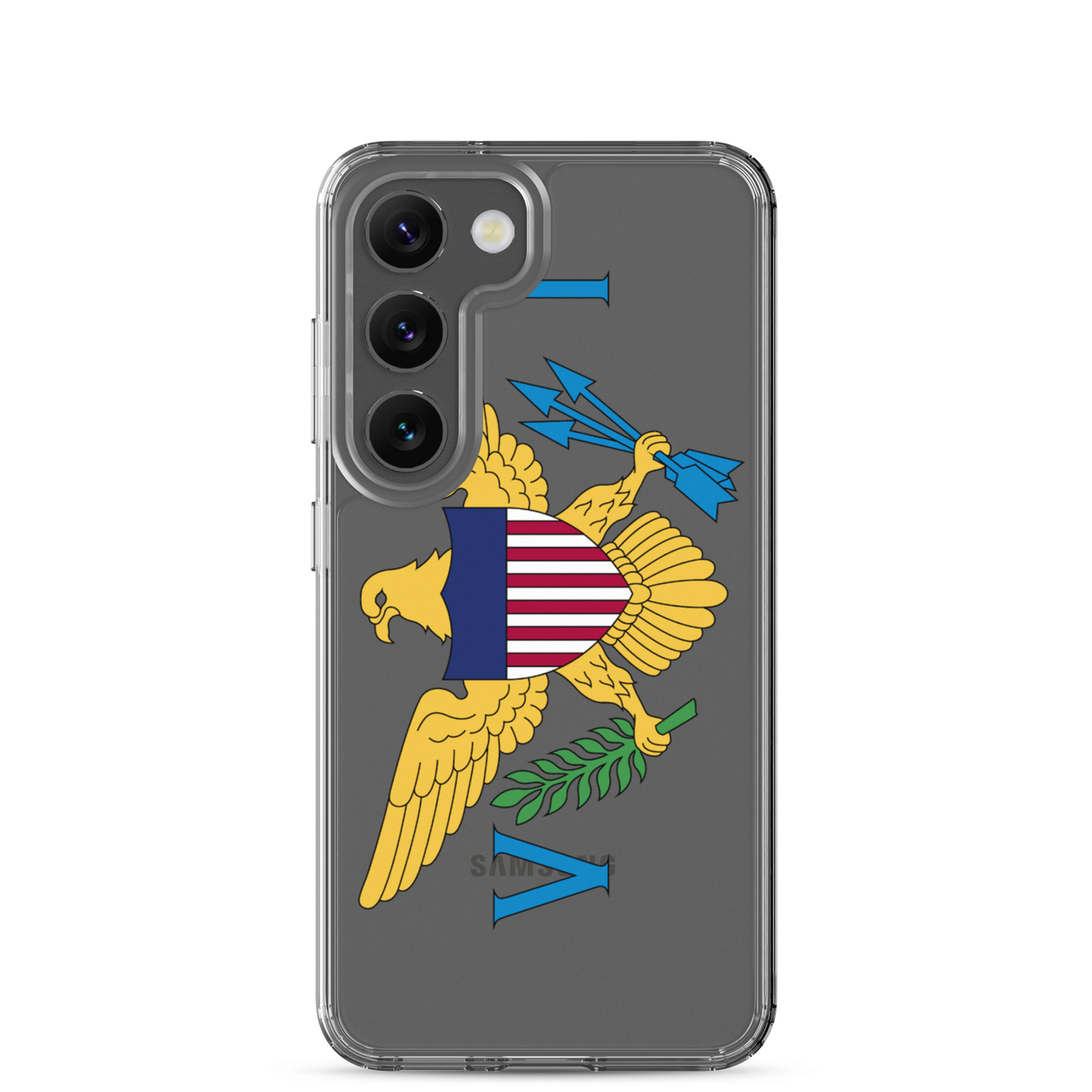 United States Virgin Islands Flag Clear Case for Samsung®