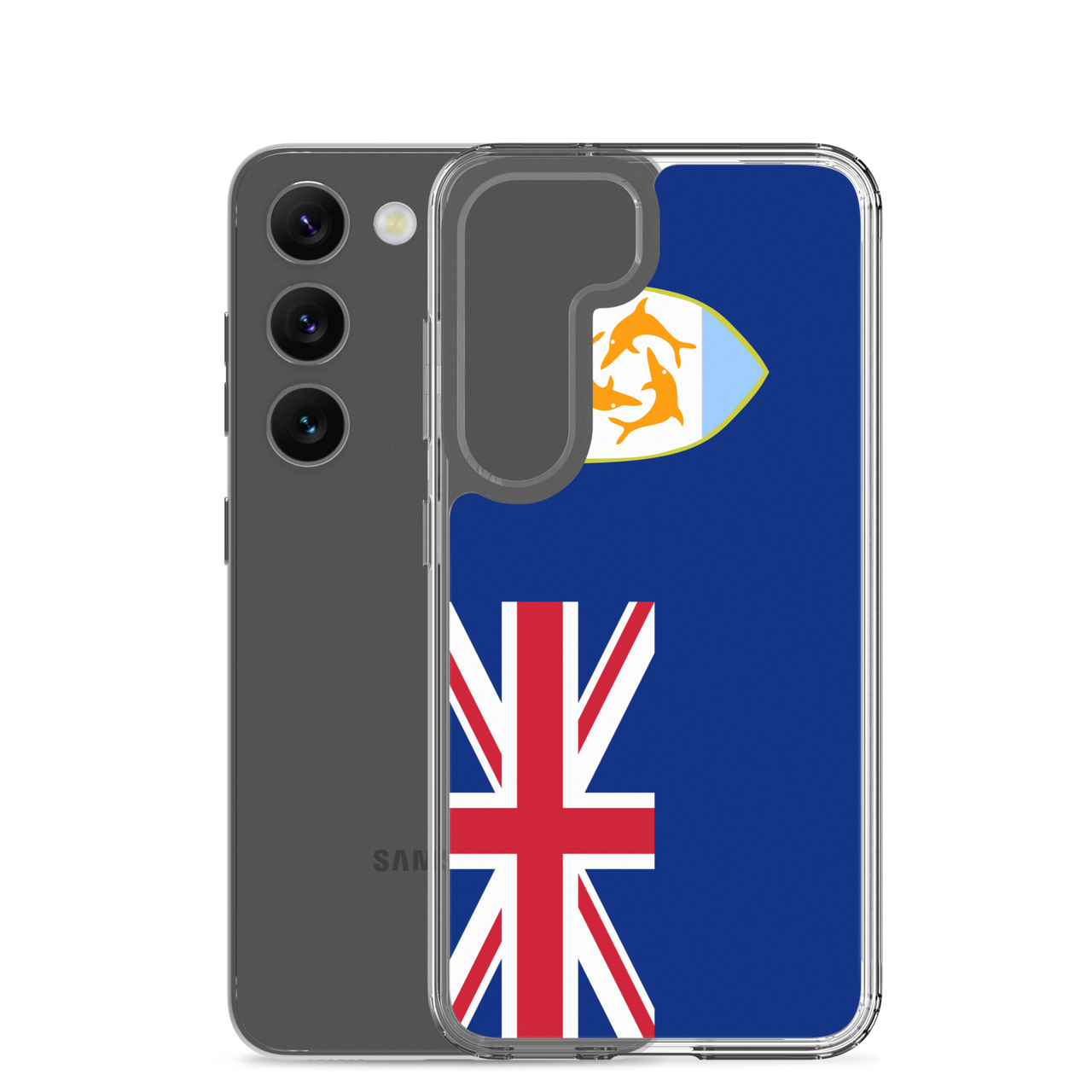 Anguilla Flag Clear Case for Samsung®