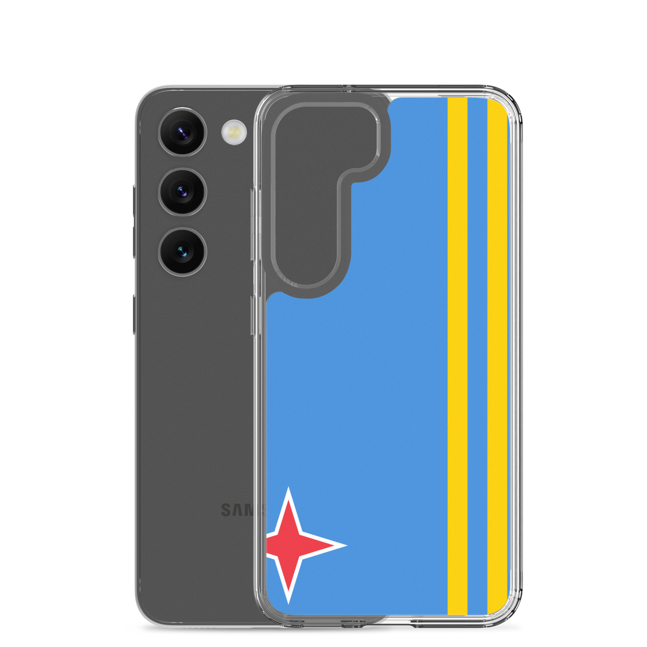 Aruba Flag Clear Case for Samsung®