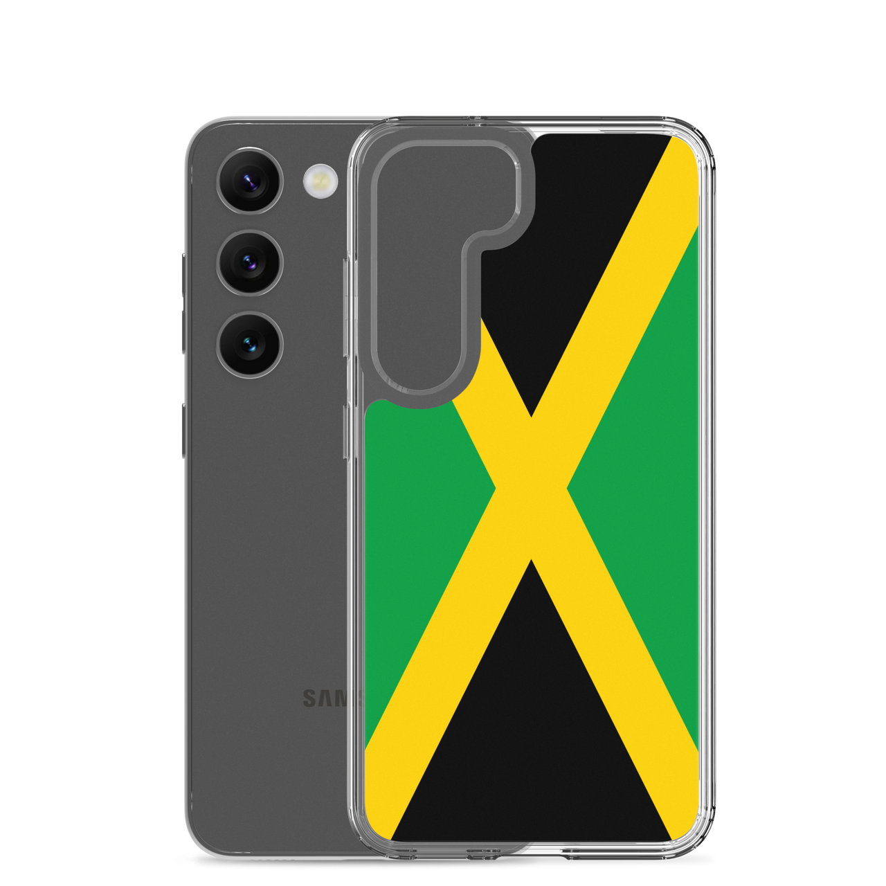 Jamaican Flag Clear Case for Samsung®