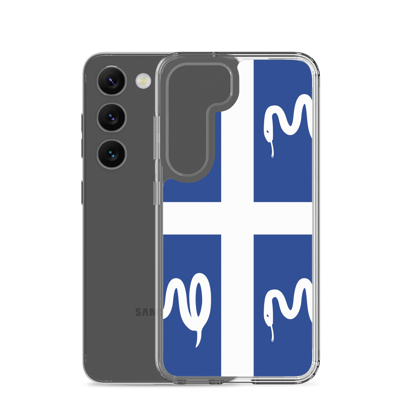 Martinique Flag Clear Case for Samsung®