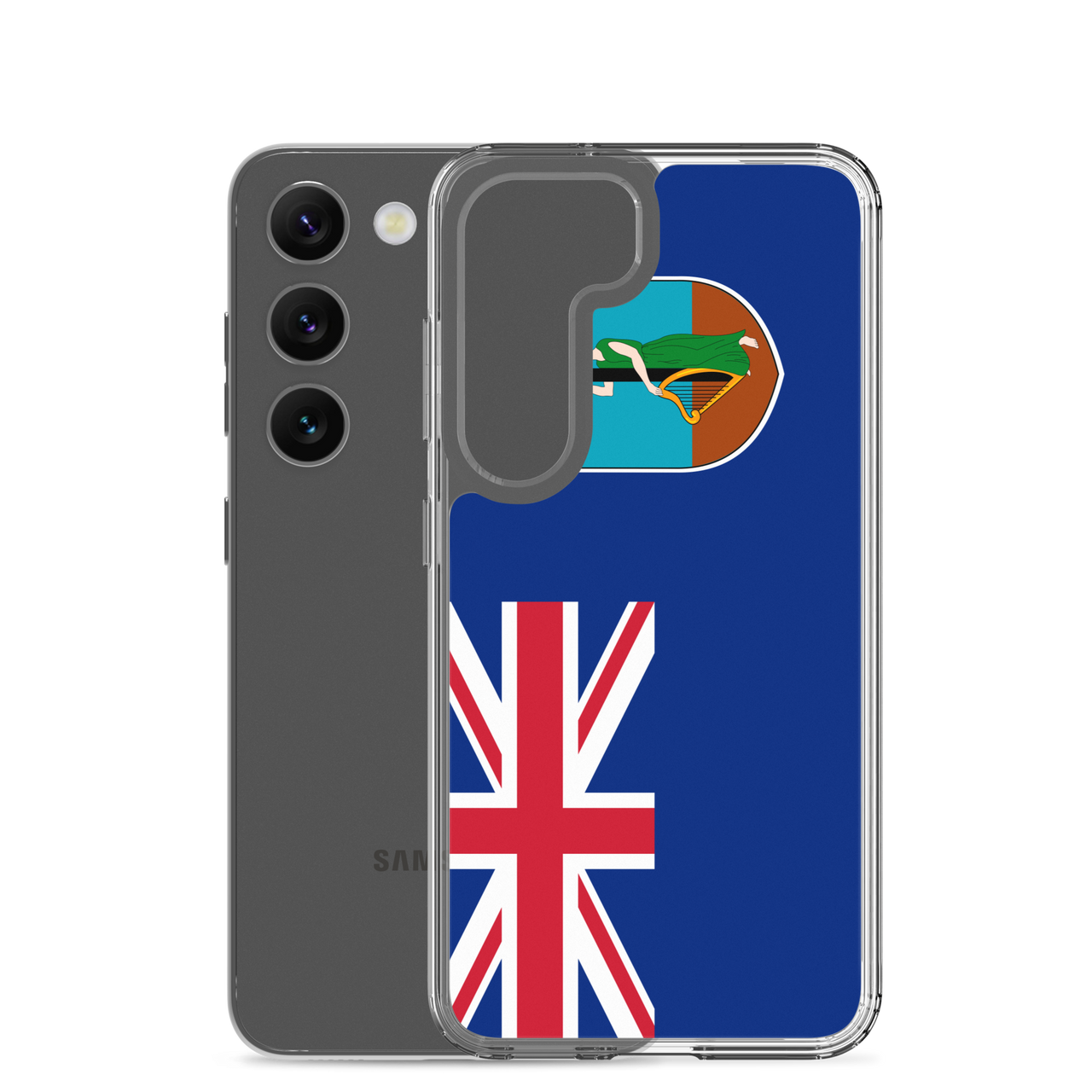 Montserrat Flag Clear Case for Samsung®