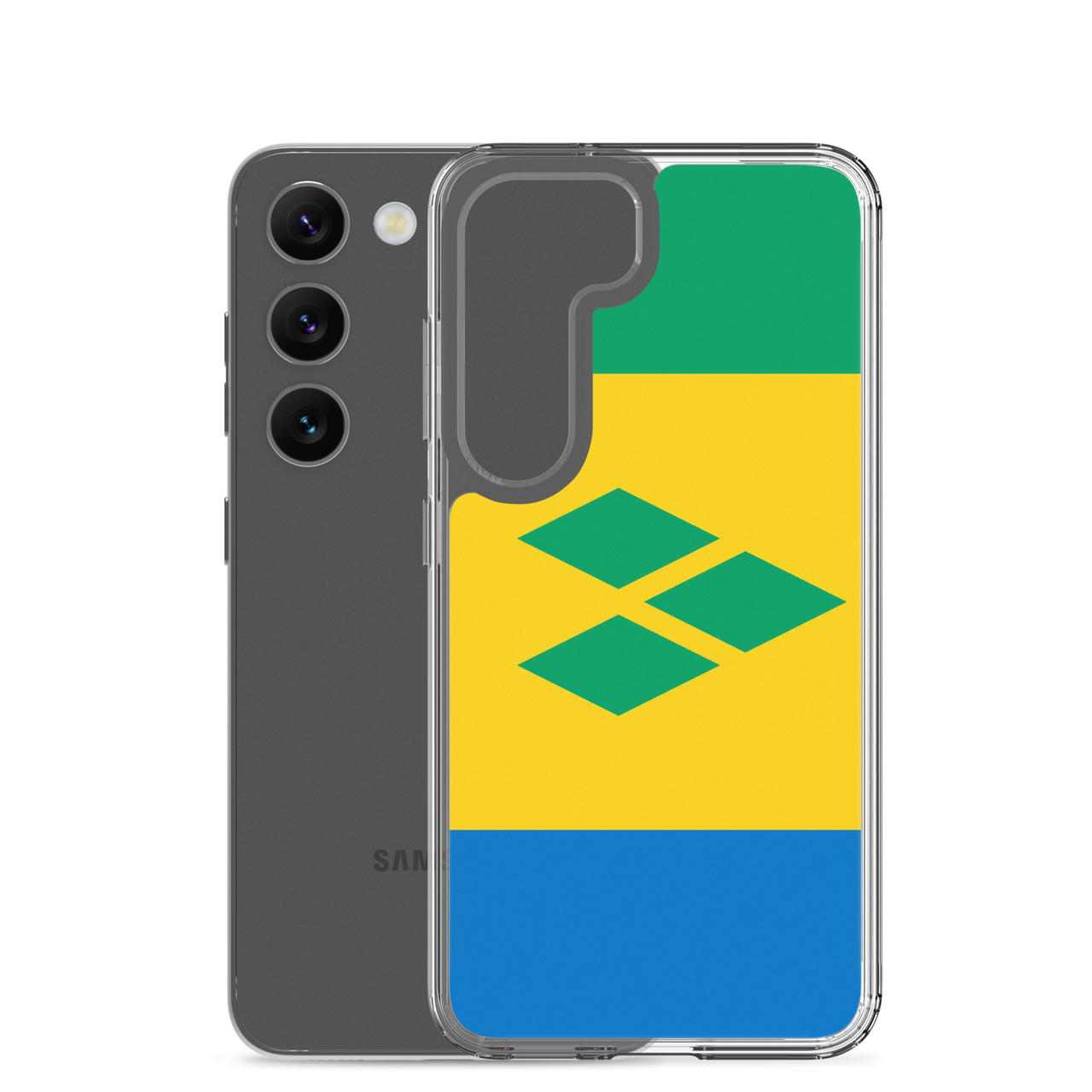 St. Vincent and the Grenadines Flag Clear Case for Samsung®