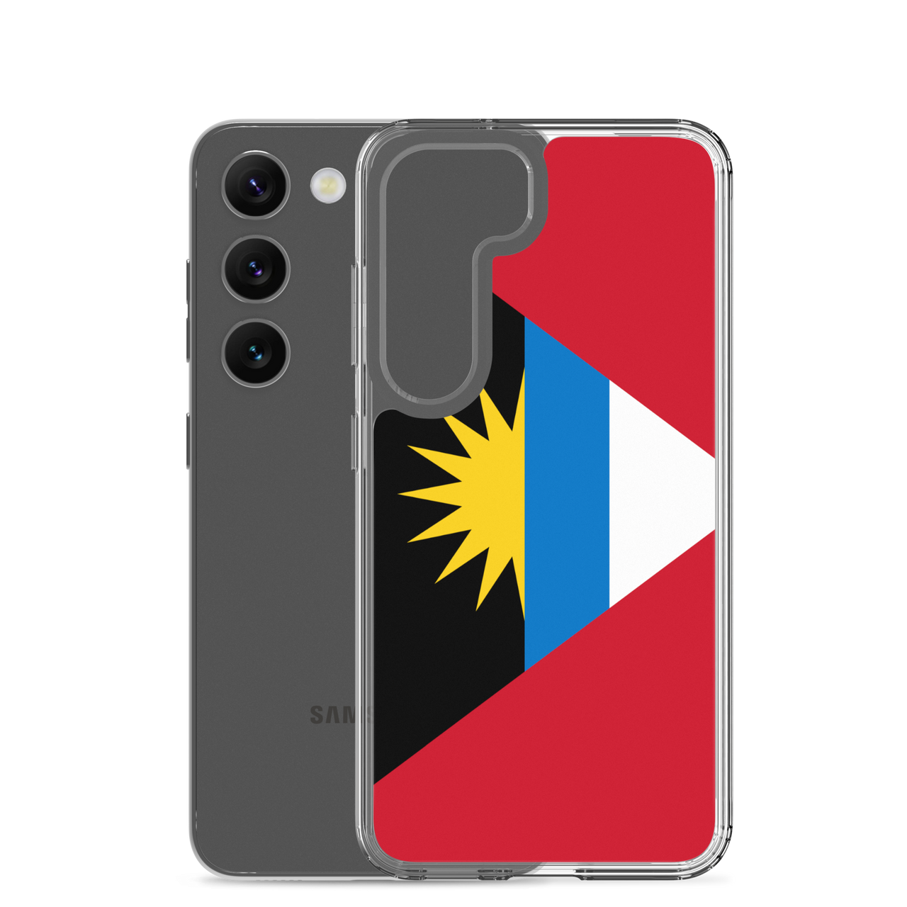 Antigua and Barbuda Flag Clear Case for Samsung®