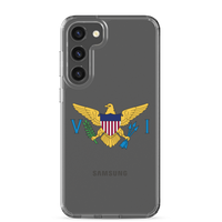 Thumbnail for Virgin Islands Flag Clear Case for Samsung®