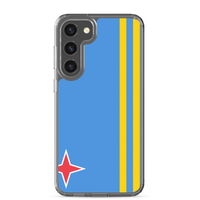 Thumbnail for Aruba Flag Clear Case for Samsung®