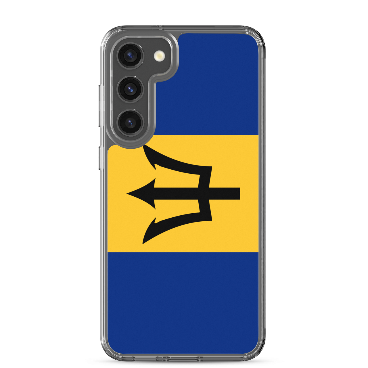 Barbados Flag Clear Case for Samsung®