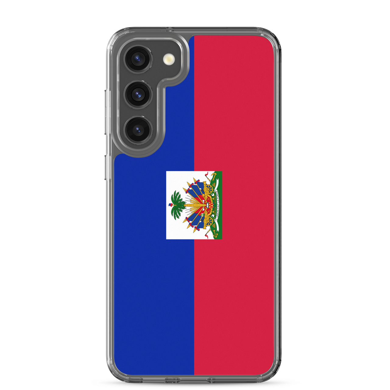 Haiti Flag Clear Case for Samsung®