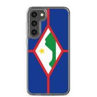 Thumbnail for Sint Eustatius Flag Clear Case for Samsung®