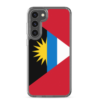 Thumbnail for Antigua and Barbuda Flag Clear Case for Samsung®