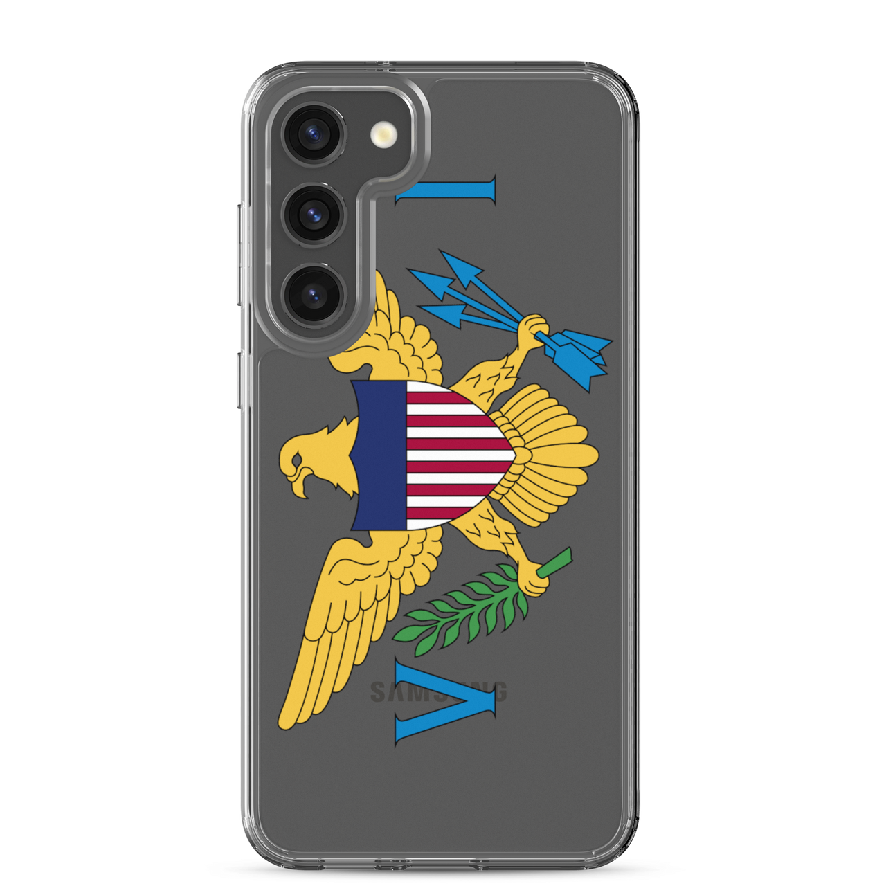 United States Virgin Islands Flag Clear Case for Samsung®