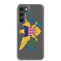 Thumbnail for United States Virgin Islands Flag Clear Case for Samsung®