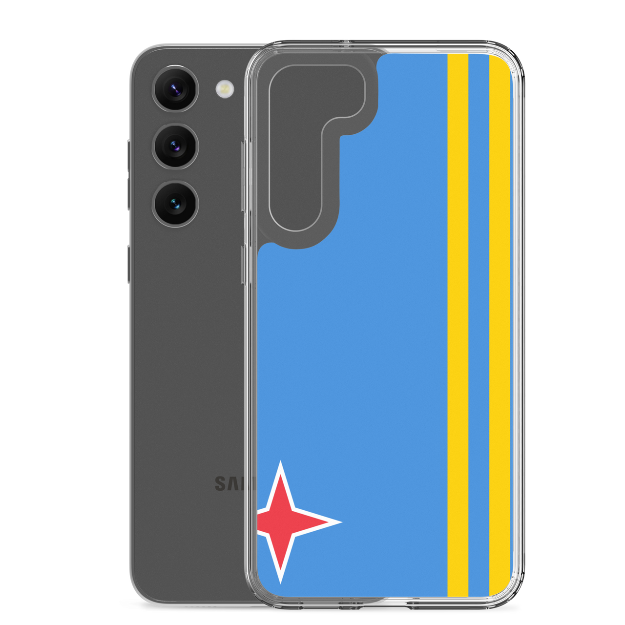 Aruba Flag Clear Case for Samsung®