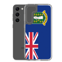 Thumbnail for British Virgin Islands Flag Clear Case for Samsung®