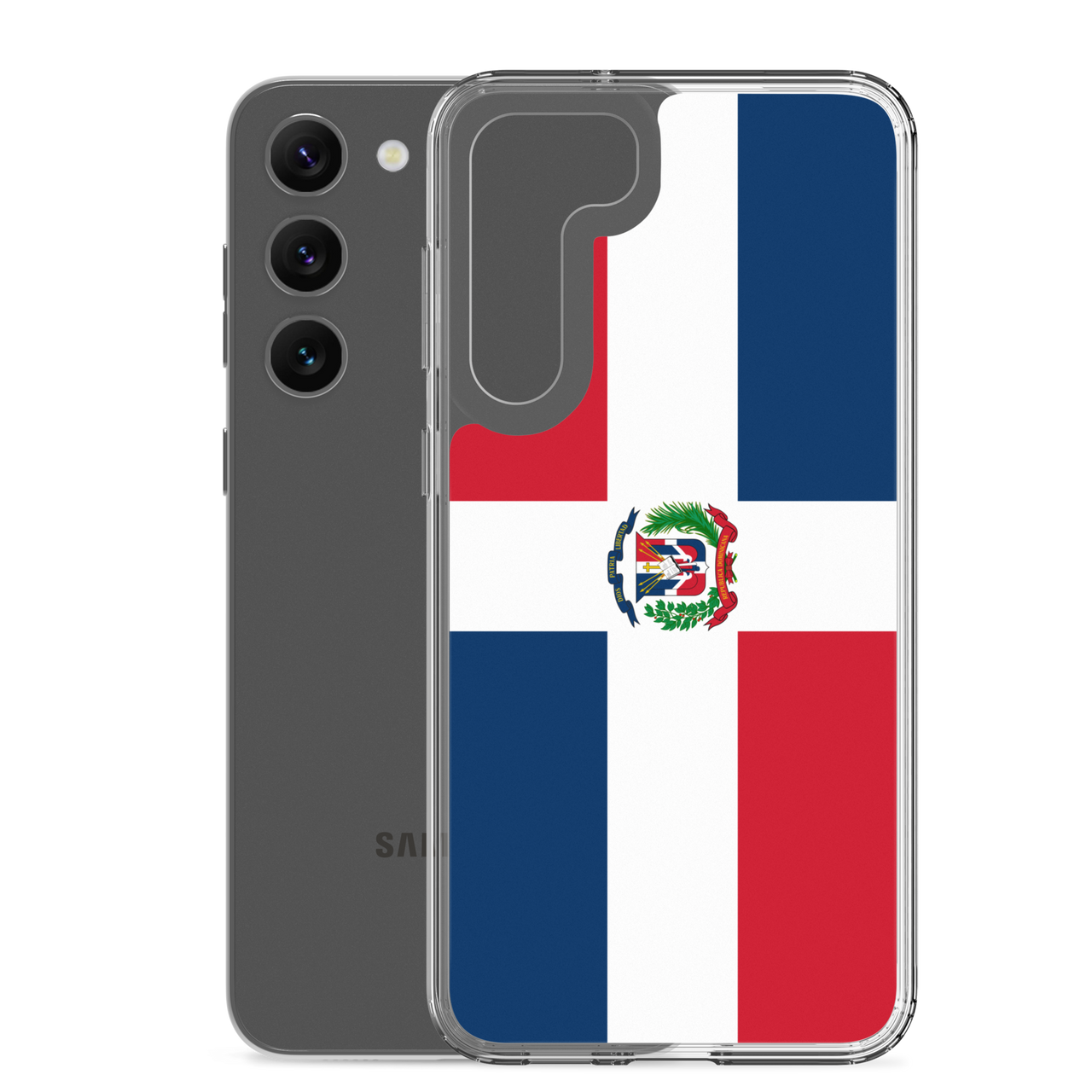 Dominican Republic Flag Clear Case for Samsung®