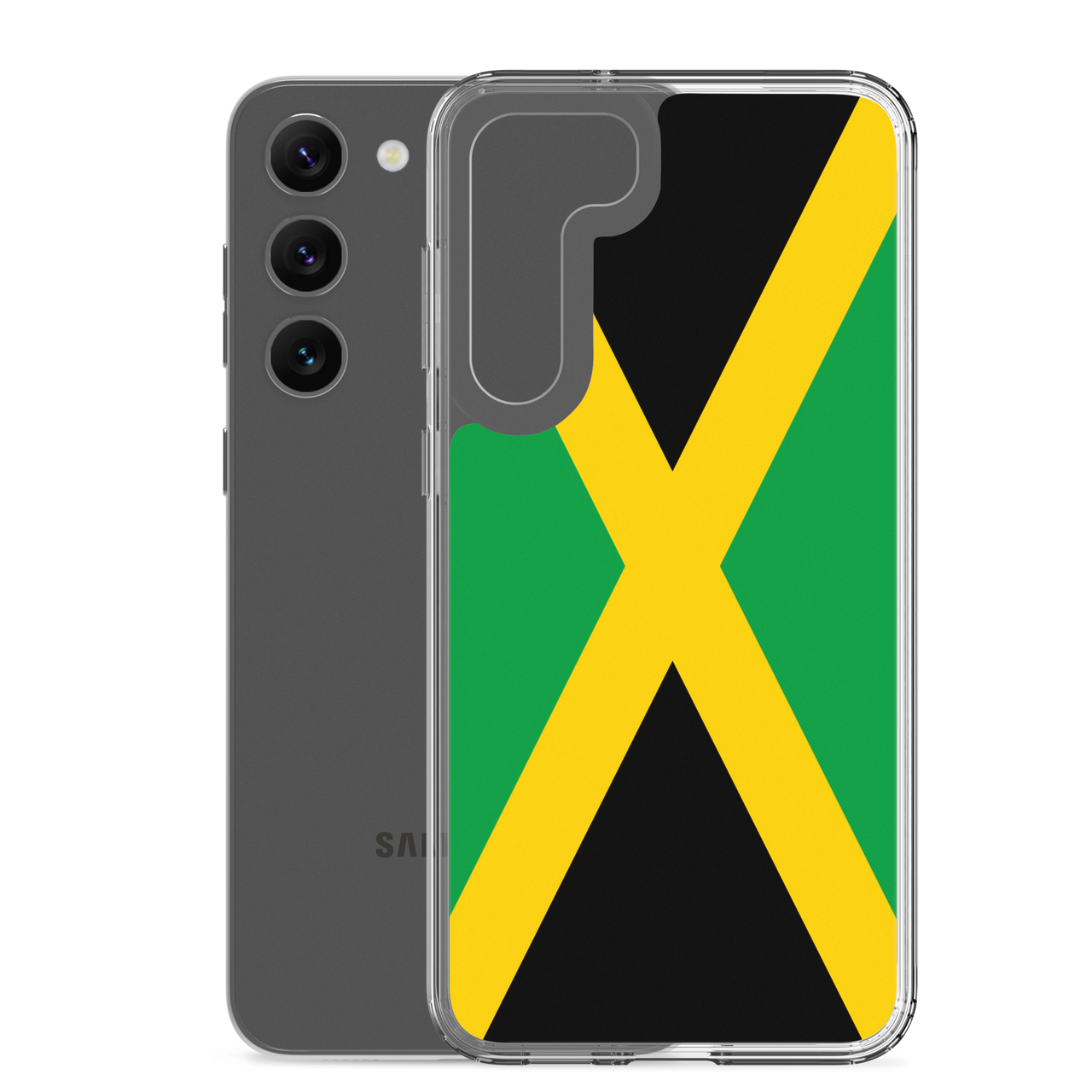 Jamaican Flag Clear Case for Samsung®