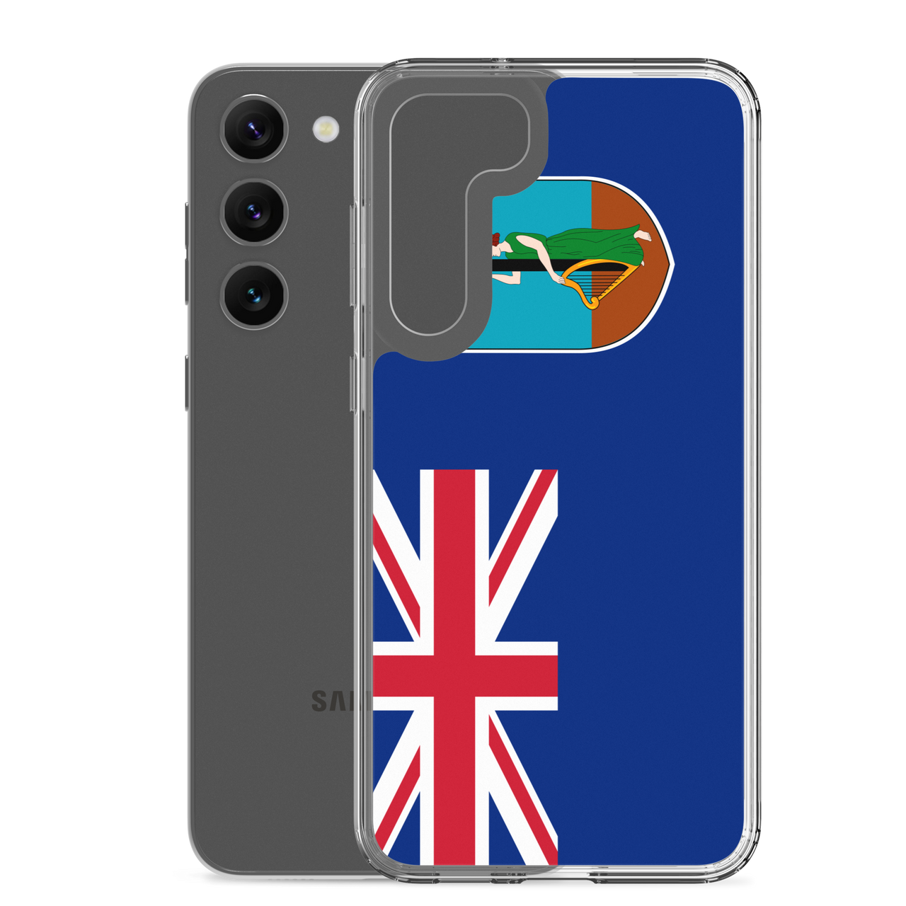 Montserrat Flag Clear Case for Samsung®