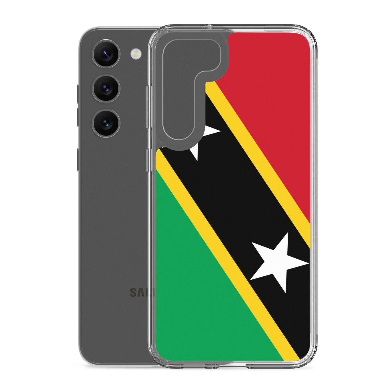 St. Kitts and Nevis Flag Clear Case for Samsung®