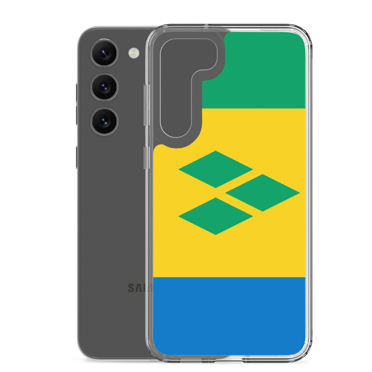 St. Vincent and the Grenadines Flag Clear Case for Samsung®