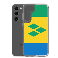 Thumbnail for St. Vincent and the Grenadines Flag Clear Case for Samsung®