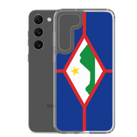 Thumbnail for Sint Eustatius Flag Clear Case for Samsung®