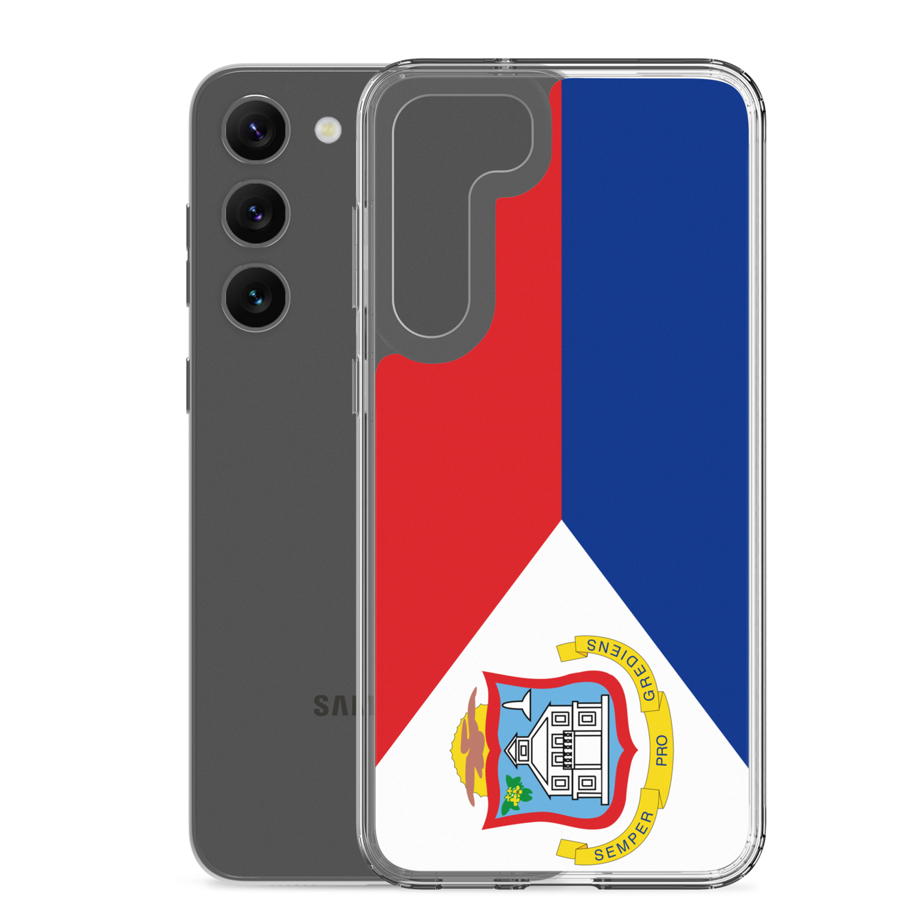 Sint Maarten Flag Clear Case for Samsung®