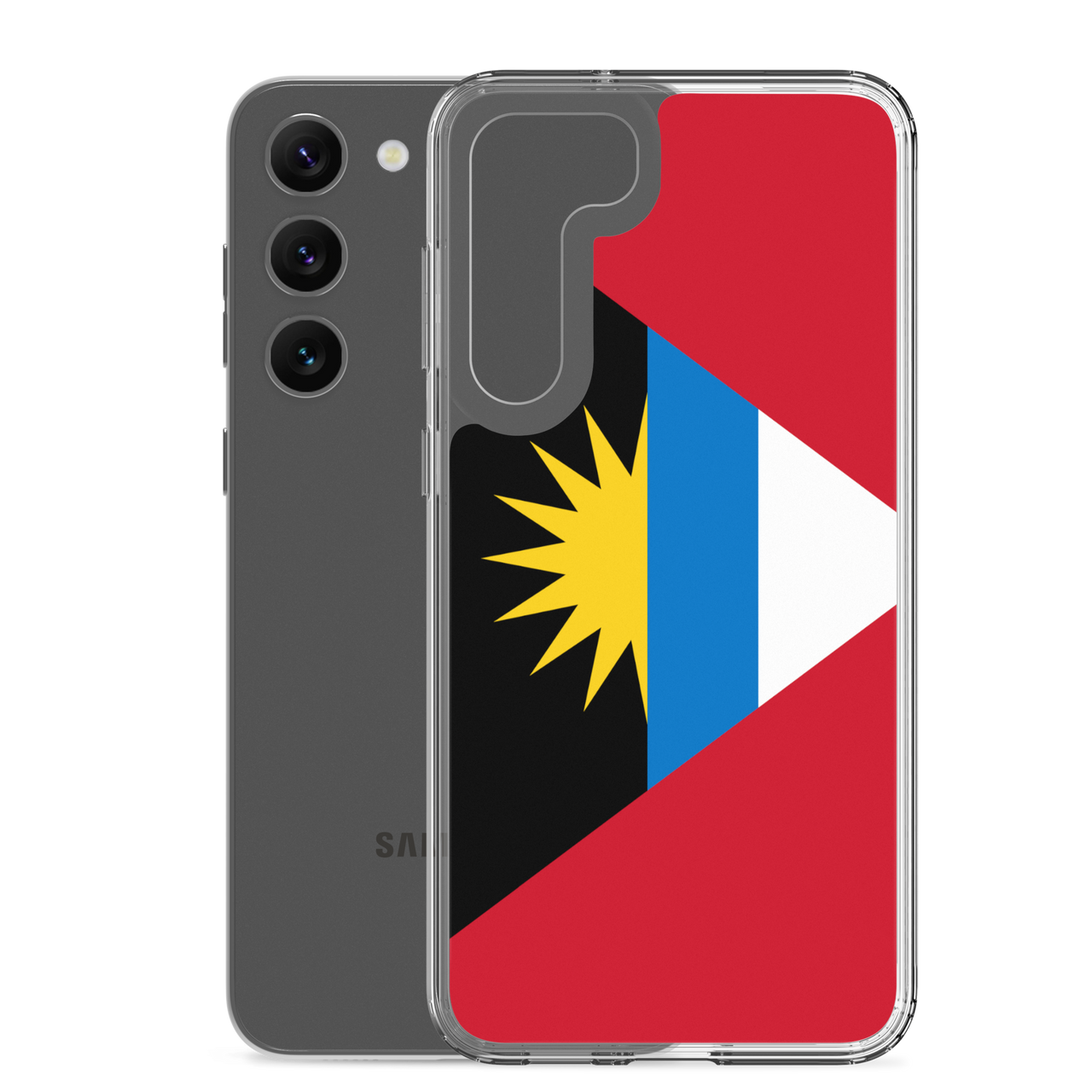 Antigua and Barbuda Flag Clear Case for Samsung®