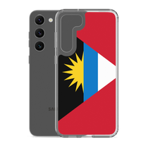 Thumbnail for Antigua and Barbuda Flag Clear Case for Samsung®