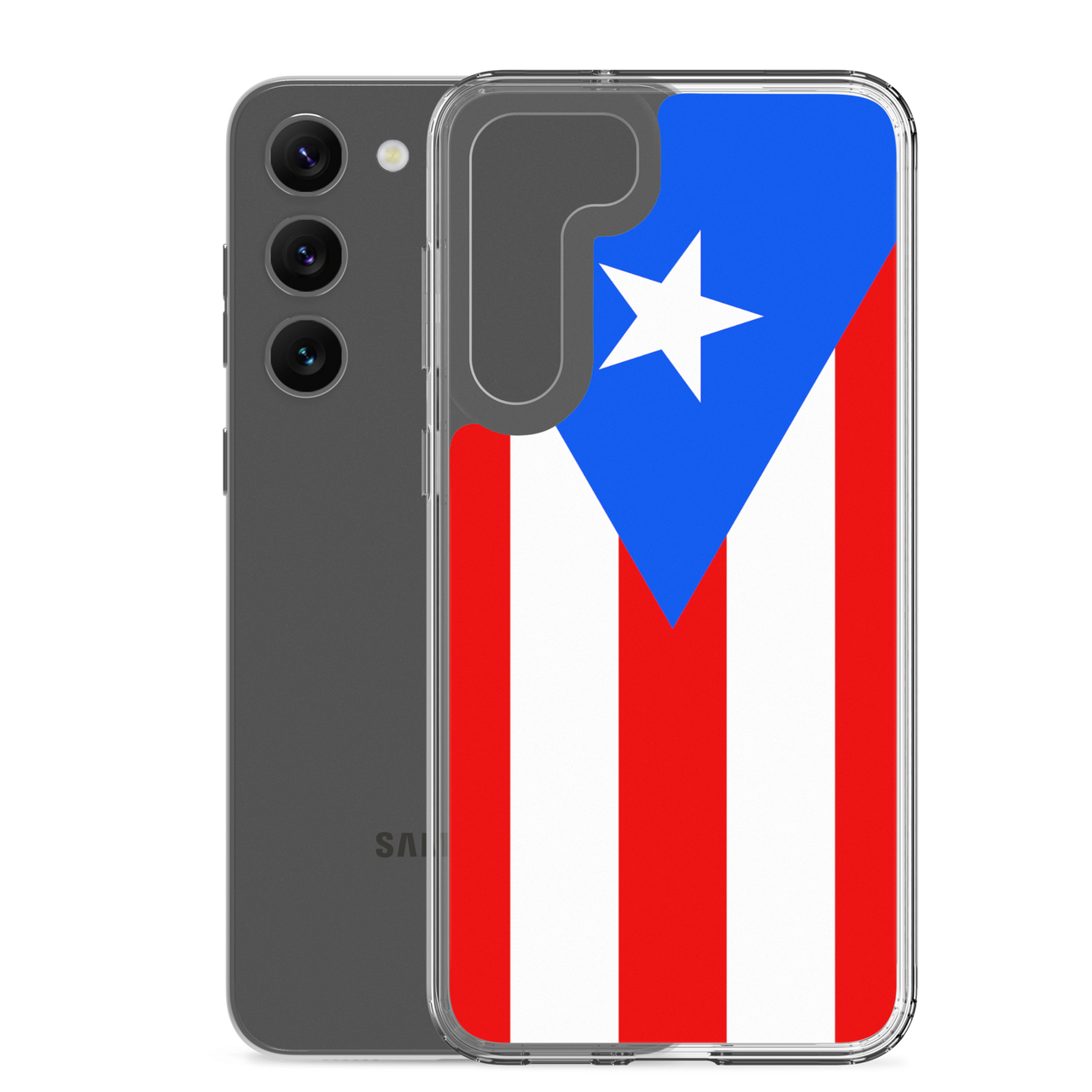 Puerto Rico Flag Clear Case for Samsung®