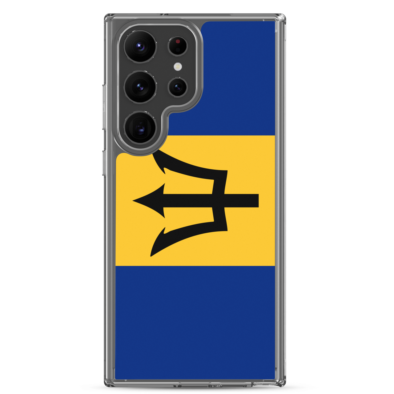 Barbados Flag Clear Case for Samsung®