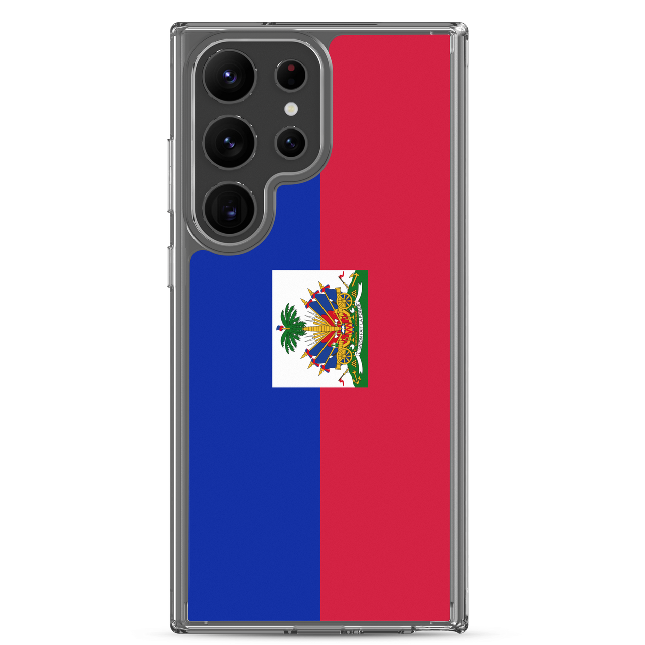 Haiti Flag Clear Case for Samsung®