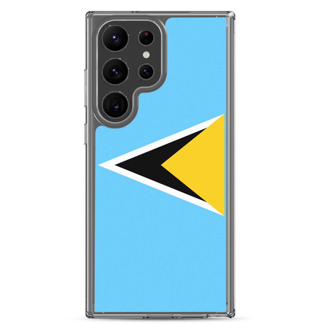 St. Lucia Flag Clear Case for Samsung®