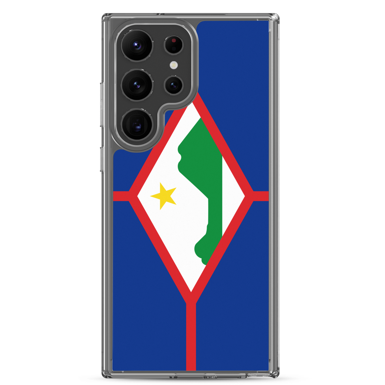 Sint Eustatius Flag Clear Case for Samsung®