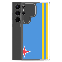 Thumbnail for Aruba Flag Clear Case for Samsung®