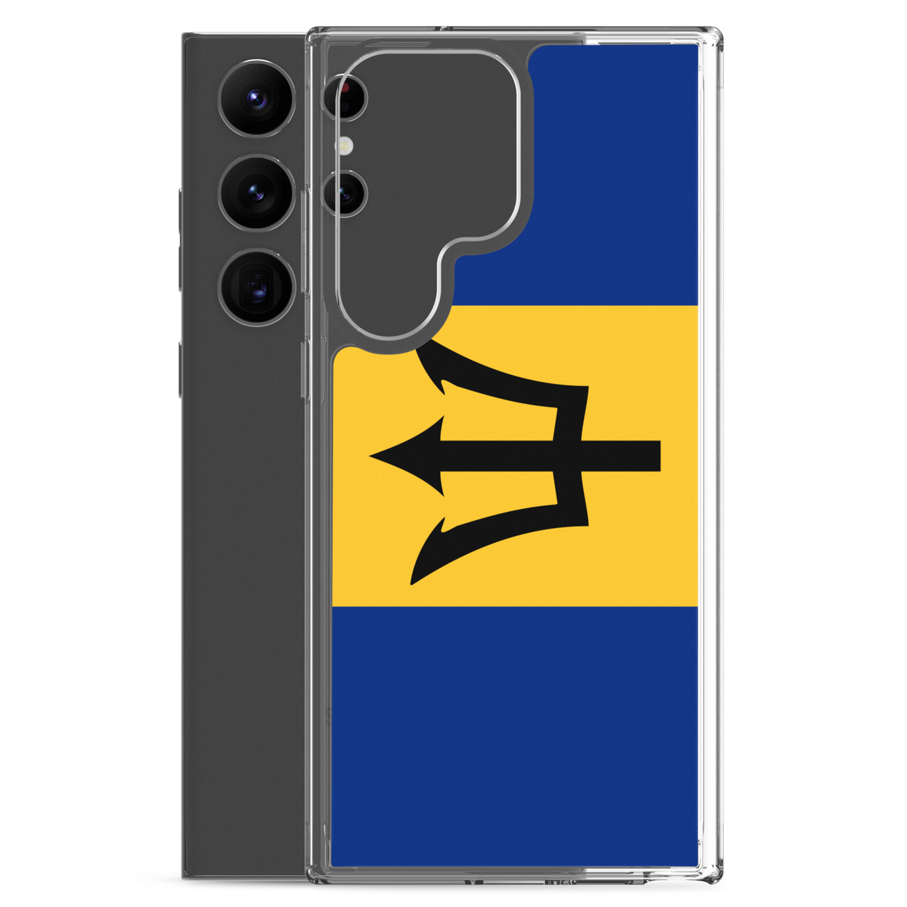 Barbados Flag Clear Case for Samsung®