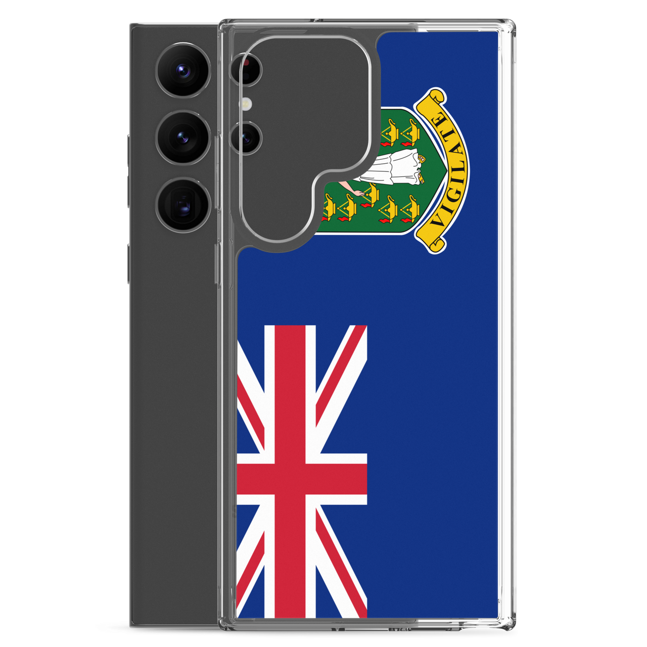 British Virgin Islands Flag Clear Case for Samsung®