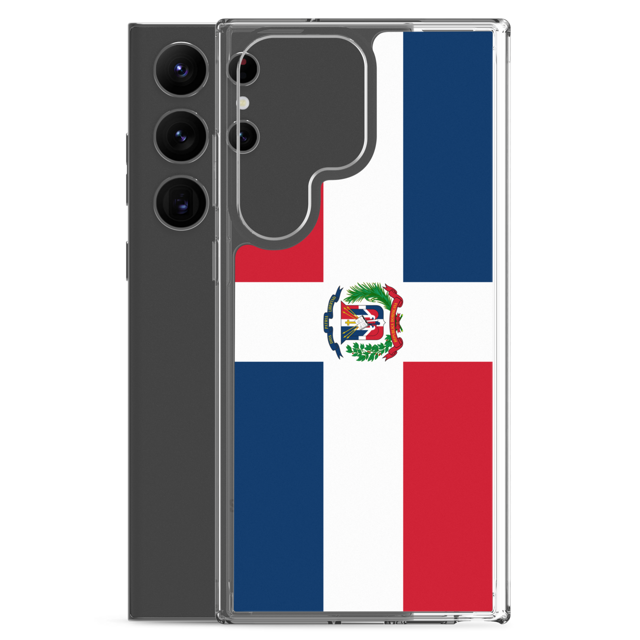 Dominican Republic Flag Clear Case for Samsung®