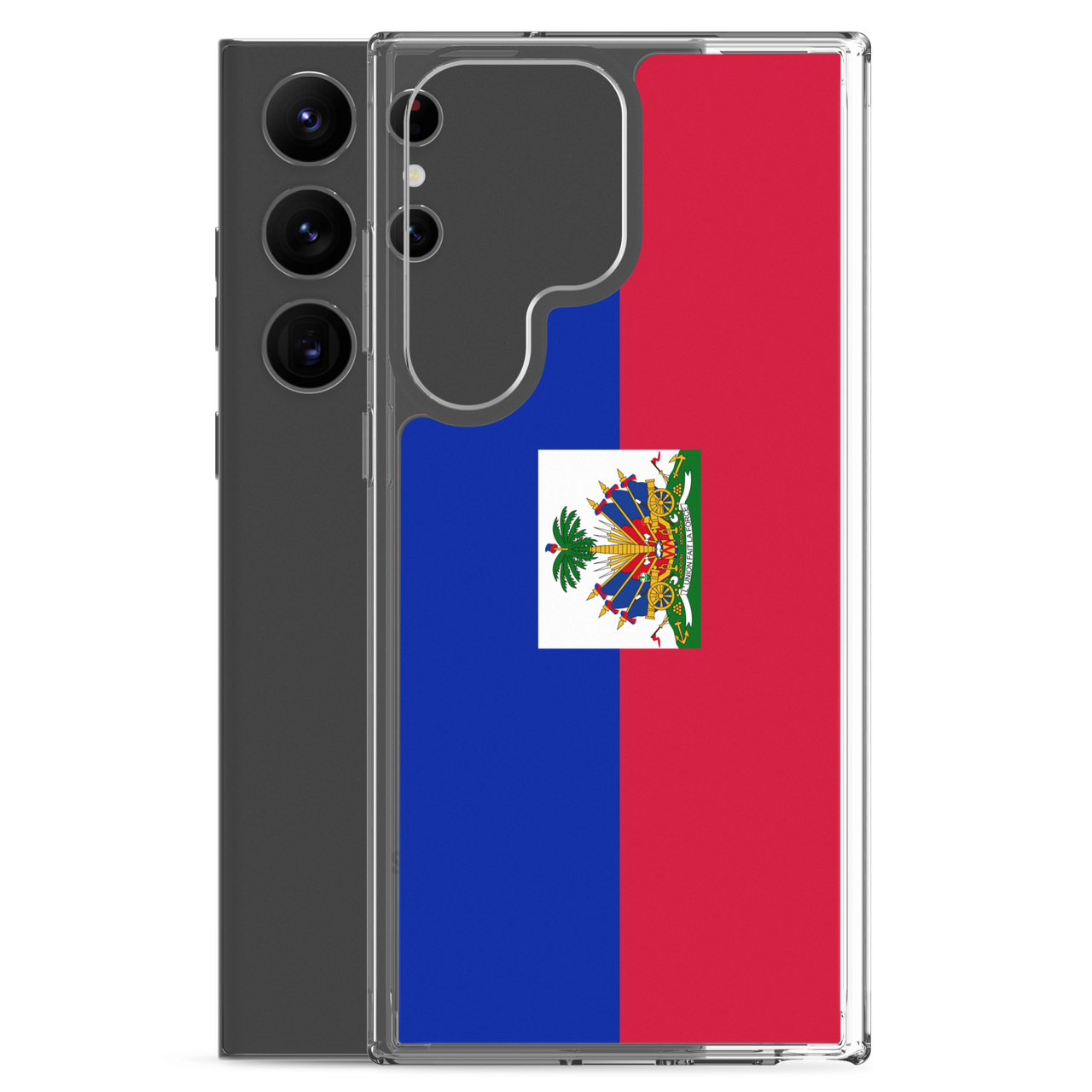 Haiti Flag Clear Case for Samsung®